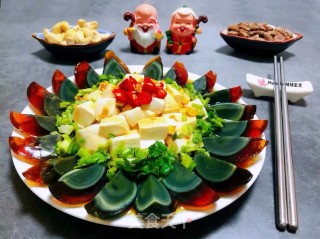 皮蛋豆腐的做法步骤：12