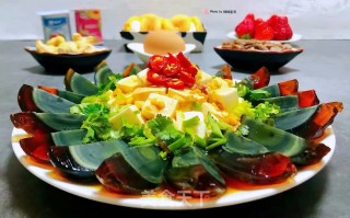 皮蛋豆腐的做法步骤：15