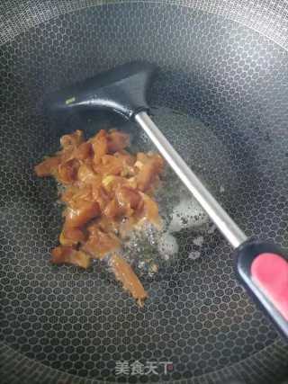 扁豆炒肉的做法步骤：3