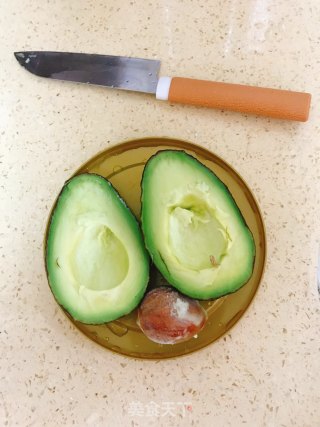 ????零难度牛油果奶昔的做法步骤：2