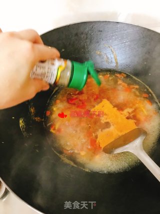好吃到连汤都喝了的番茄鸡蛋面的做法步骤：12
