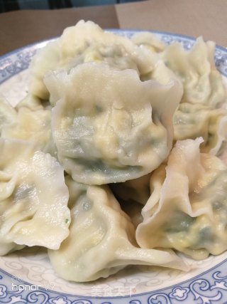 黄瓜鸡蛋素水饺的做法步骤：9