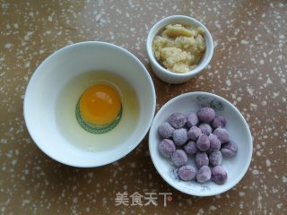 芋圆酒酿鸡蛋汤的做法步骤：1