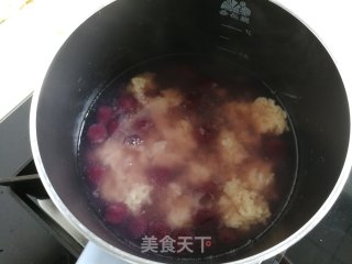 芋圆酒酿鸡蛋汤的做法步骤：4