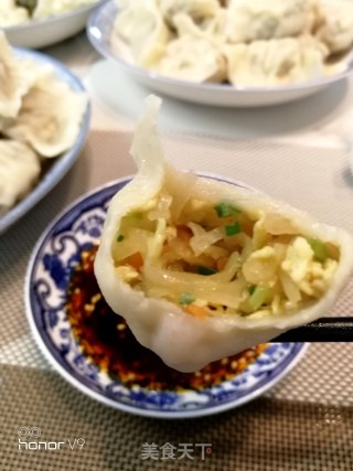 土豆鸡蛋素水饺的做法步骤：13