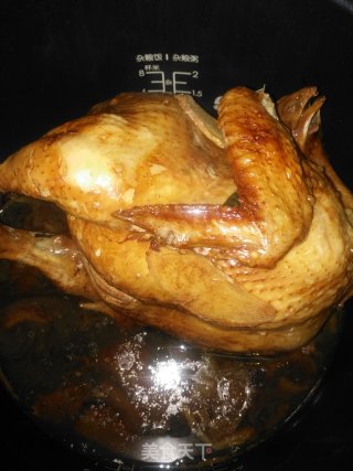 电饭煲烧鸡的做法步骤：13