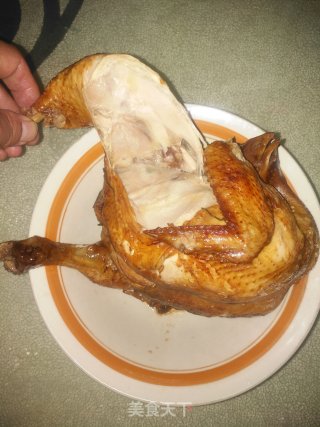 电饭煲烧鸡的做法步骤：14