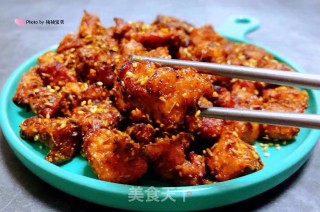 孜然香辣鸡丁的做法步骤：14