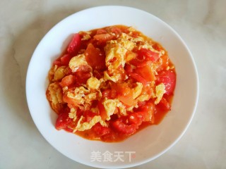 西红柿炒鸡蛋的做法步骤：10