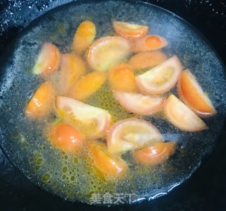 茄汁滚肉条豆腐的做法步骤：4