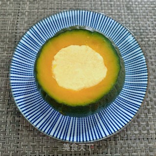 贝贝南瓜蒸蛋羹的做法步骤：7