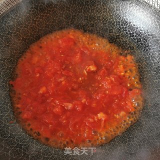番茄鸡蛋面的做法步骤：6