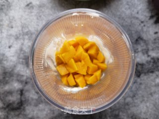 芒果酸奶拌山药薯泥的做法步骤：10