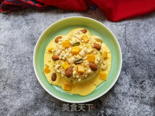 芒果酸奶拌山药薯泥的做法步骤：13