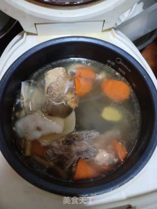 水鱼排骨汤的做法步骤：4