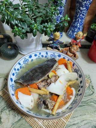 水鱼排骨汤的做法步骤：6