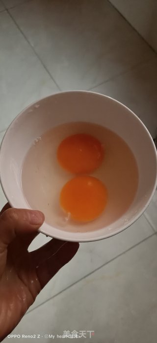 小葱炒鹅蛋的做法步骤：3