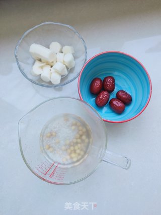 红枣山药米糊的做法步骤：1