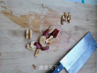 红枣山药米糊的做法步骤：2