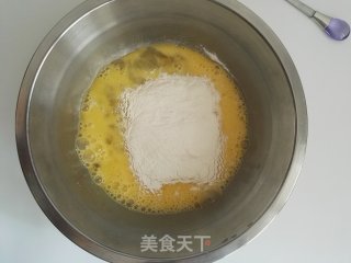 油醋汁野菜蛋饼的做法步骤：4
