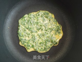 油醋汁野菜蛋饼的做法步骤：6