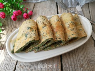 油醋汁野菜蛋饼的做法步骤：10