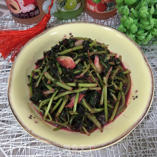 清炒红苋菜的做法步骤：6