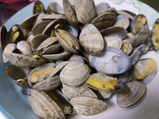 豉香花甲的做法步骤：2