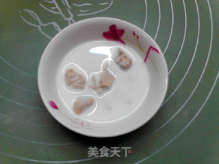 玫瑰奶酪夹心莜面华夫饼的做法步骤：2