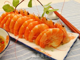 白灼大虾好不好吃关键就在这蘸料的做法步骤：5