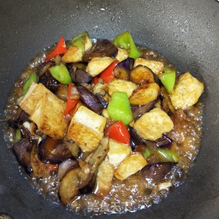茄子烧豆腐的做法步骤：15