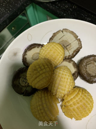 荤素双鲍的做法步骤：6