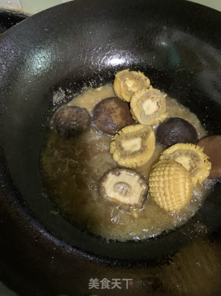 荤素双鲍的做法步骤：9
