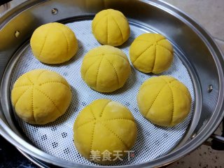 南瓜豆沙包的做法步骤：23