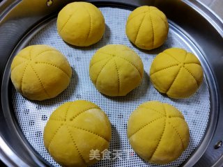 南瓜豆沙包的做法步骤：25