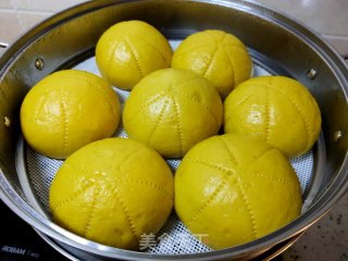 南瓜豆沙包的做法步骤：28
