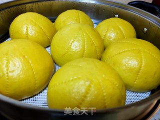 南瓜豆沙包的做法步骤：31