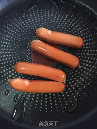脆皮肠面的做法步骤：5