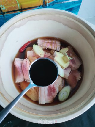 砂锅腐乳烧肉的做法步骤：13
