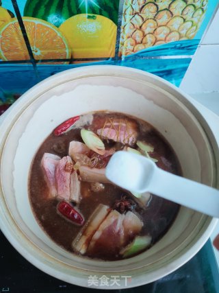 砂锅腐乳烧肉的做法步骤：14