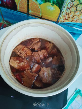 砂锅腐乳烧肉的做法步骤：17