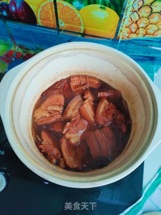 砂锅腐乳烧肉的做法步骤：18