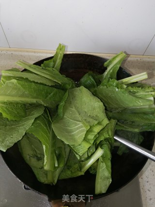 清炒小白菜的做法步骤：2