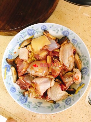 冬菇滑鸡的做法步骤：7