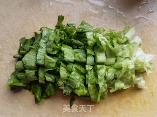 洋葱生菜拌豆腐皮的做法步骤：4