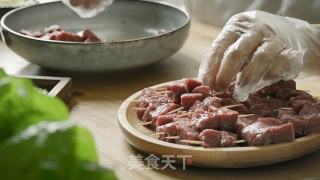 臻鲜·牙签牛肉的做法步骤：6