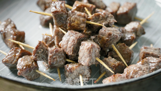 臻鲜·牙签牛肉的做法步骤：8