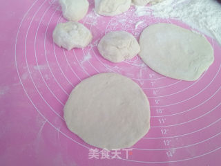 鸡蛋白萝卜馅馅饼的做法步骤：5