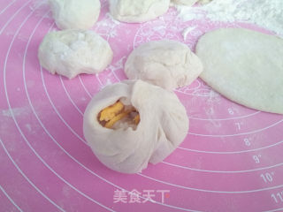 鸡蛋白萝卜馅馅饼的做法步骤：7