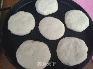 鸡蛋白萝卜馅馅饼的做法步骤：9